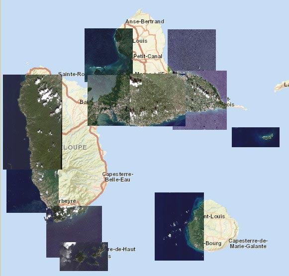 Pléiades Neo - Guadeloupe, France Pléiades Neo - Guadeloupe, France