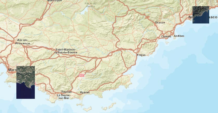 Pléiades Neo - PACA, France Pléiades Neo - PACA, France