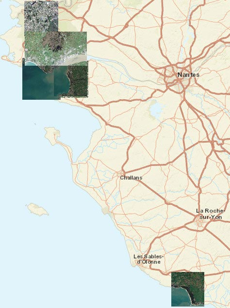 Pléiades Neo - Loire region, France Pléiades Neo - Loire region, France