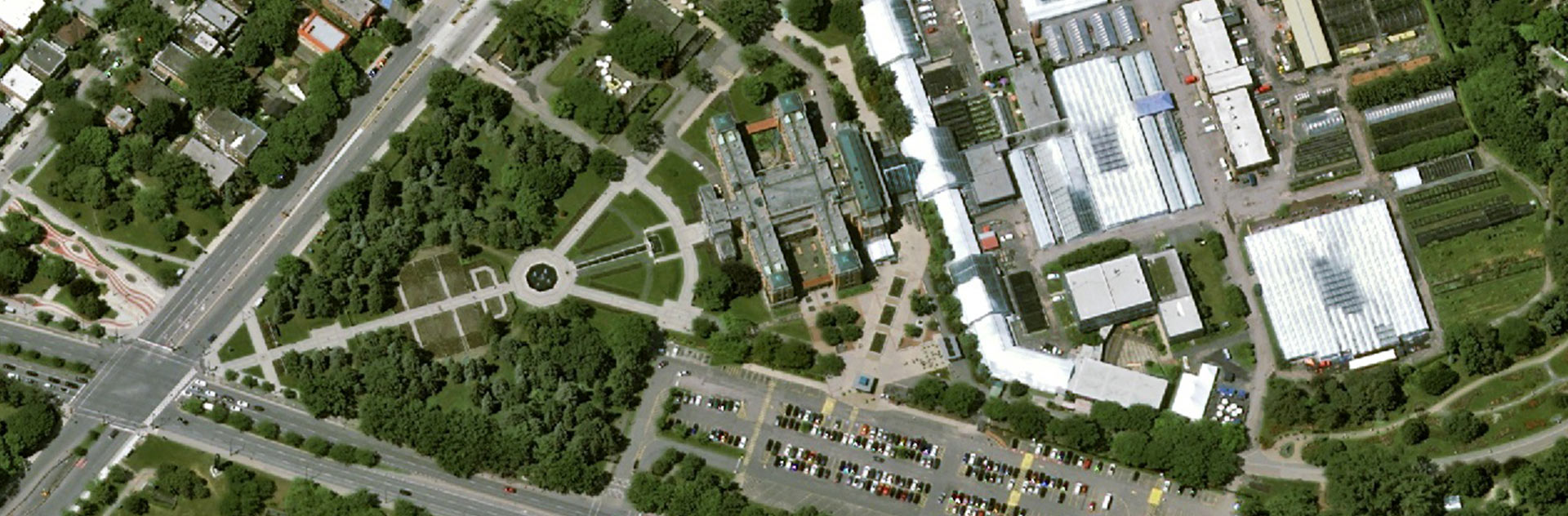 Pléiades Neo satellite image&nbsp; - The Botanical Garden of Montreal, Canada - 30cm resolution