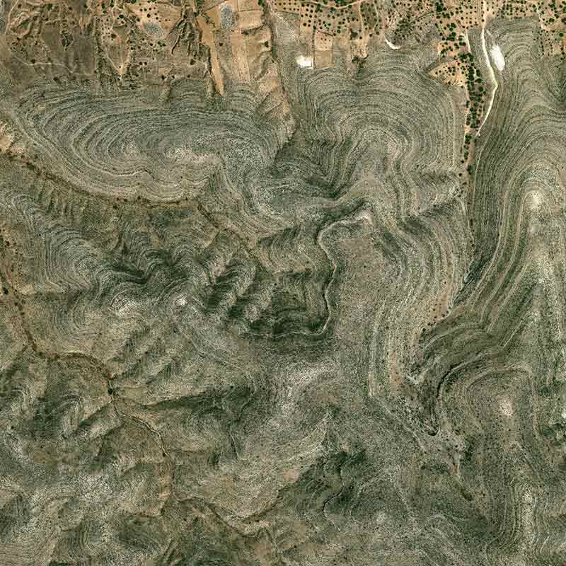 Pléiades Neo satellite image &nbsp;- Ashaafean Biosphere Reserve, Libya - 30cm resolution