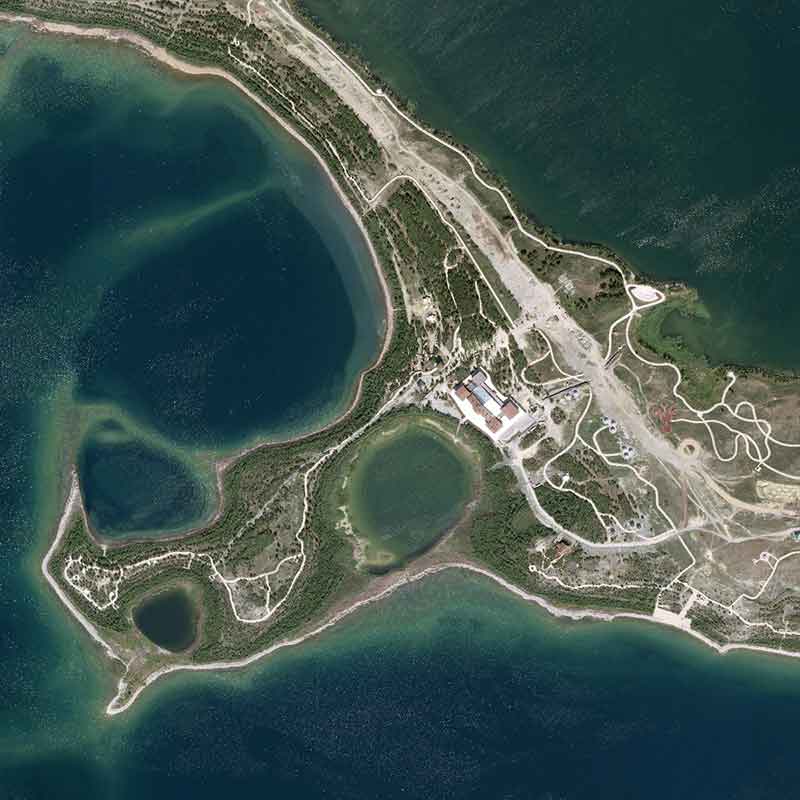 Pléiades Neo satellite image - Borovoye, Kazakhstan - 30cm resolution