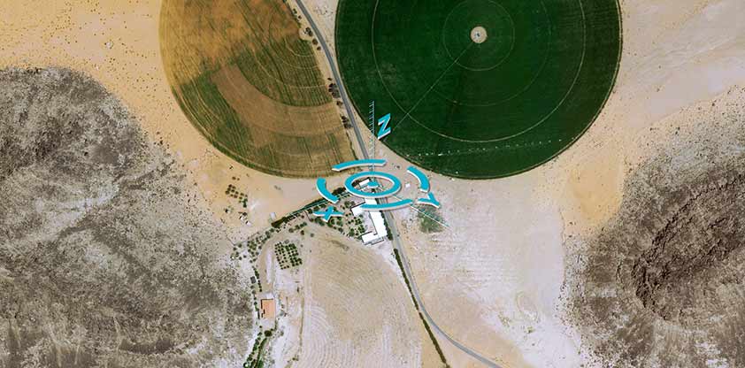 Space Reference Points illustration Space Reference Points illustration