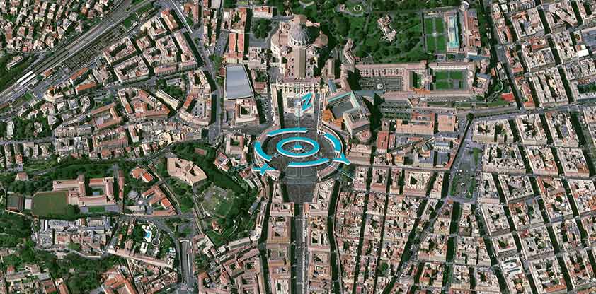 Space Reference Points illustration Space Reference Points illustration