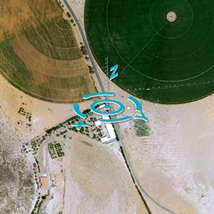 Space Reference Points consist of a worldwide set of 3D Ground Control Points (GCPs) and an associated set of image chips every 2km2, based on SPOT6/7 multi-stereo global coverage.