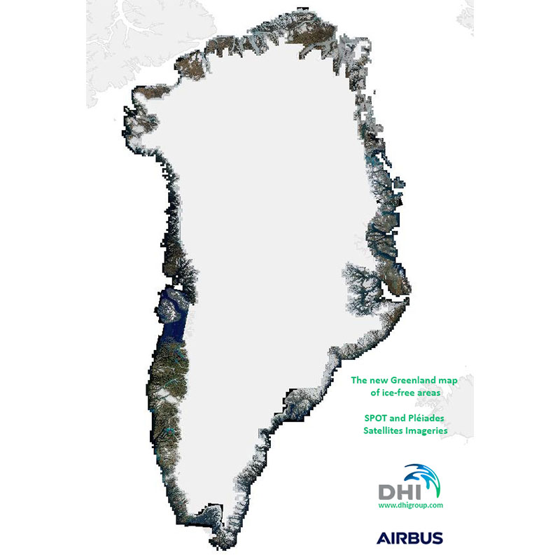 Greenland map Greenland map