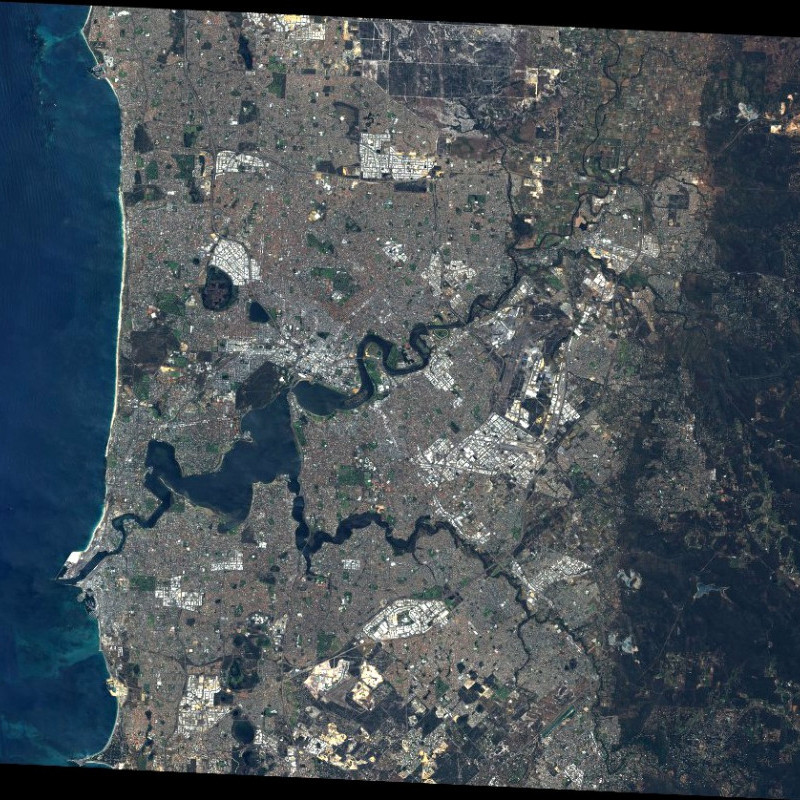 SPOT 6 1.5m Ortho Pan-sharpened (8 bits)
