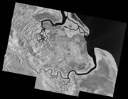 Venezuela, Turuépano National Park - Radar Mosaic